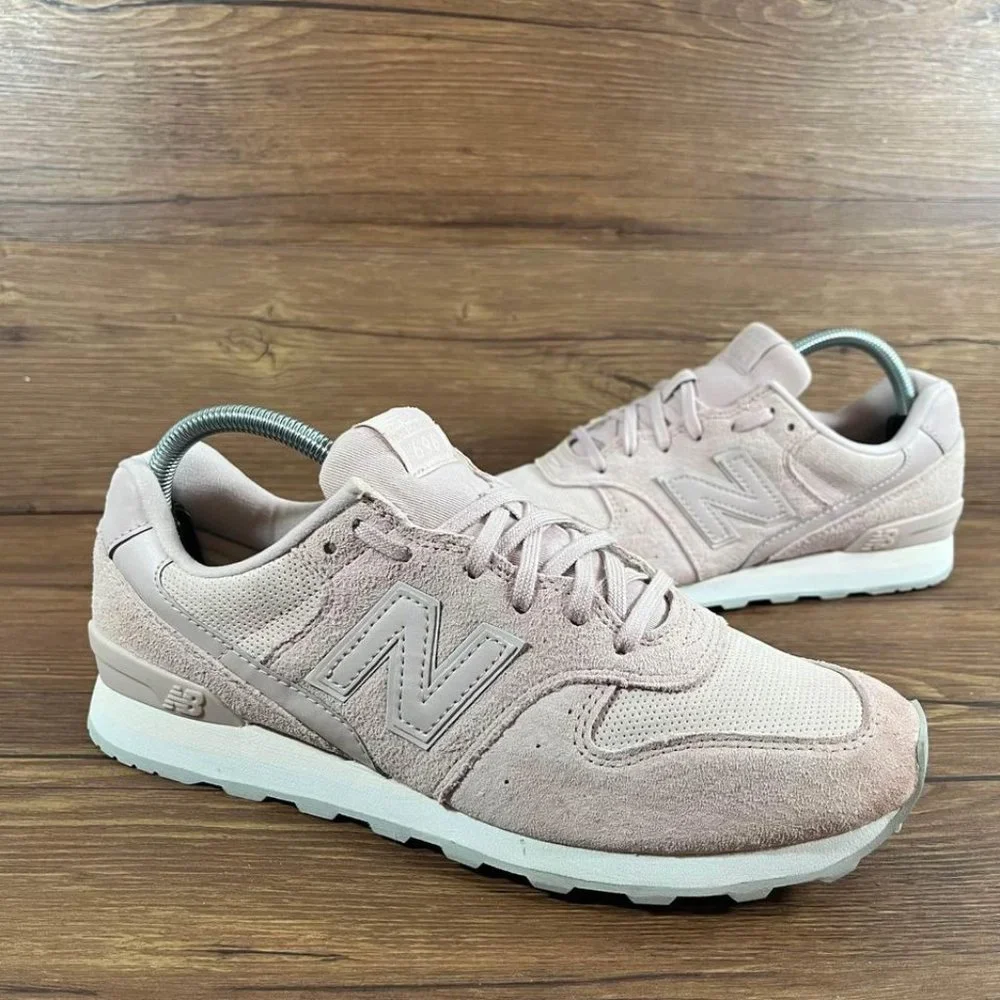 New Balance 696 Pink Suede Sneakers Women’s Size 9.5_10